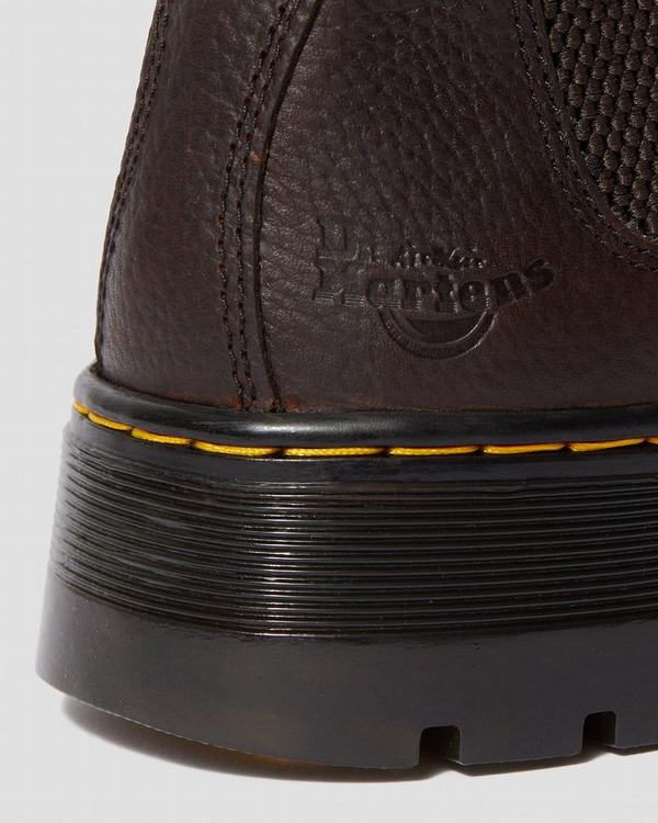 Dr Martens Pánské Chelsea Boty Hardie Bear Track Hnědé, CZ-397428